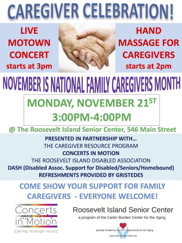 Celebrate National Family Caregivers Month on Monday, November 21st Celebrate National Family Caregivers Month on Monday, November 21st